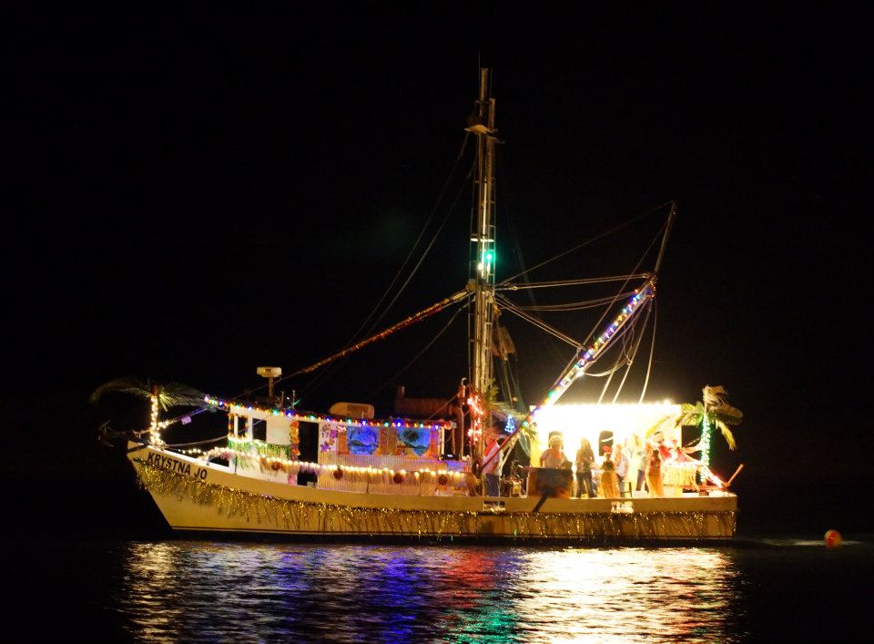 Party boat at Beacon 44 RV Park