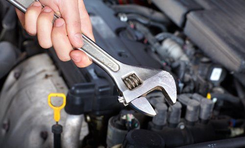 Tools used for caravan repair