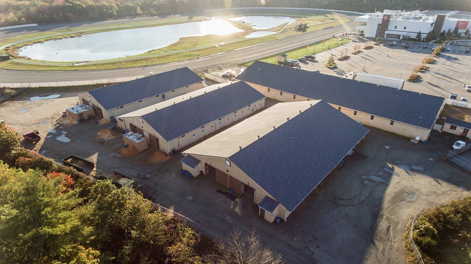 plainridge casino aerial view