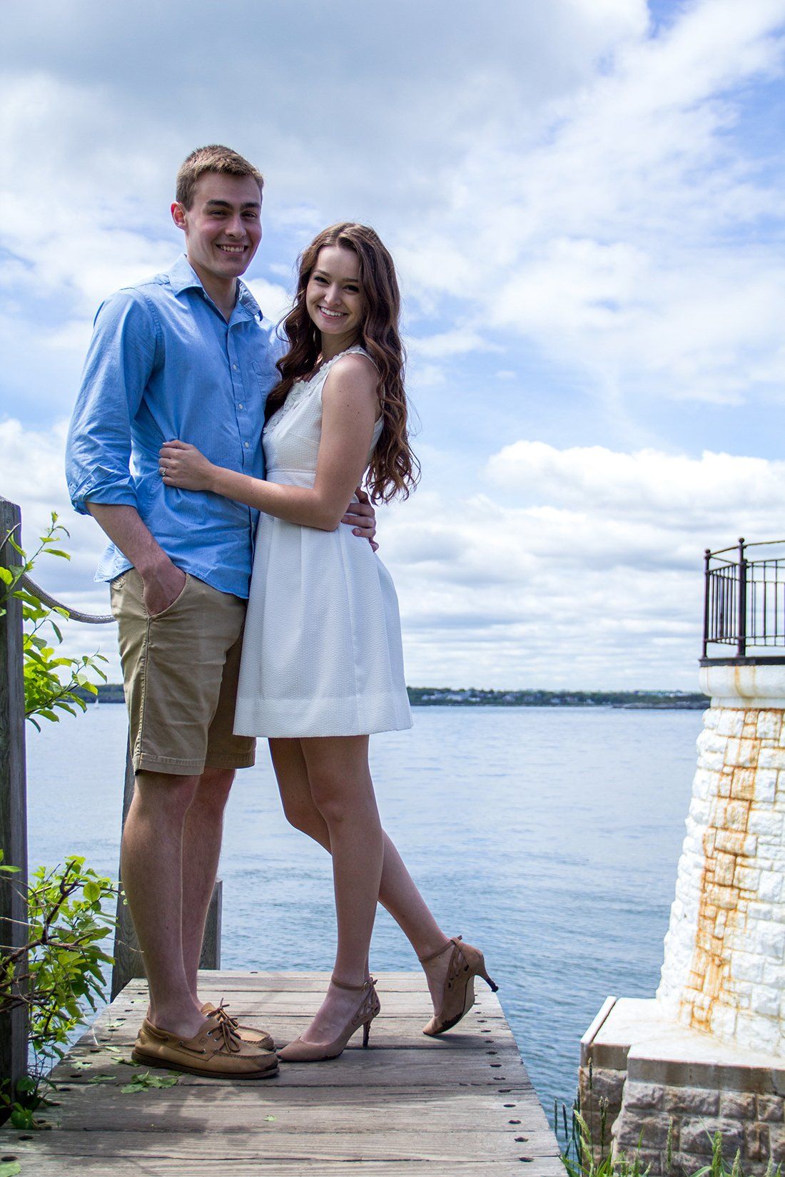 couple on beach