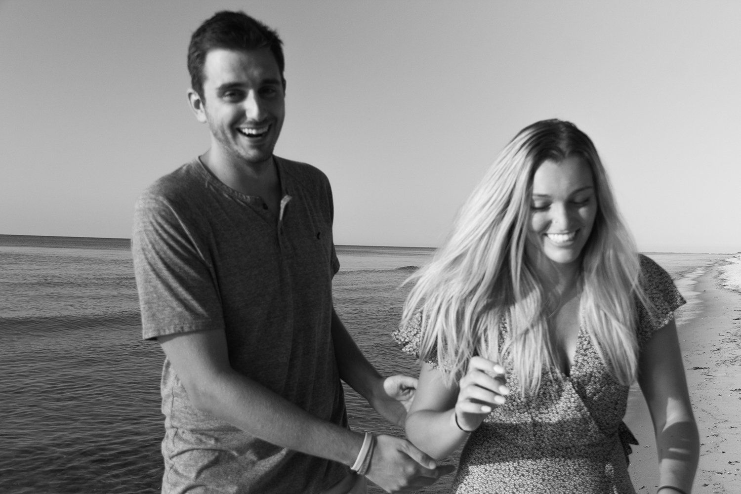 couple on beach