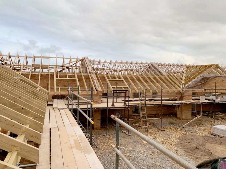 Construction of a roof