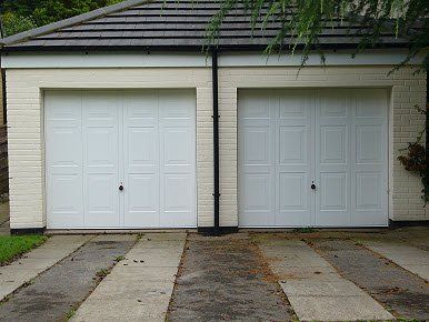 white doors installed