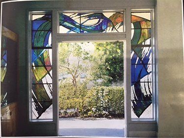 Colours on glass 1