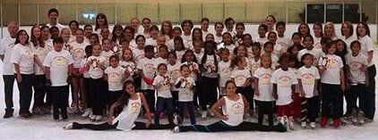 Ring - One of our ice skating classes near Riverside, CA Lessons - One of our ice skating classes near Riverside, CA
