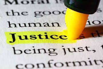 justice highlighted in yellow