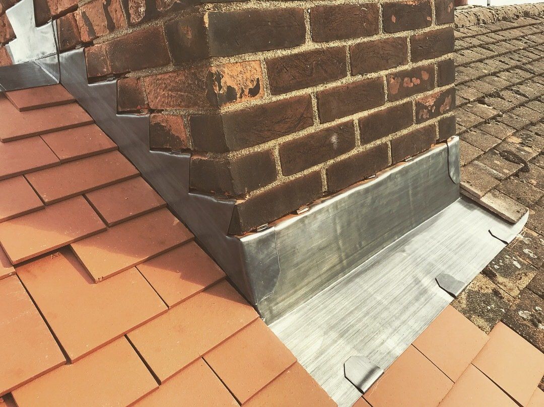 Lead flashing, Braintree, Essex