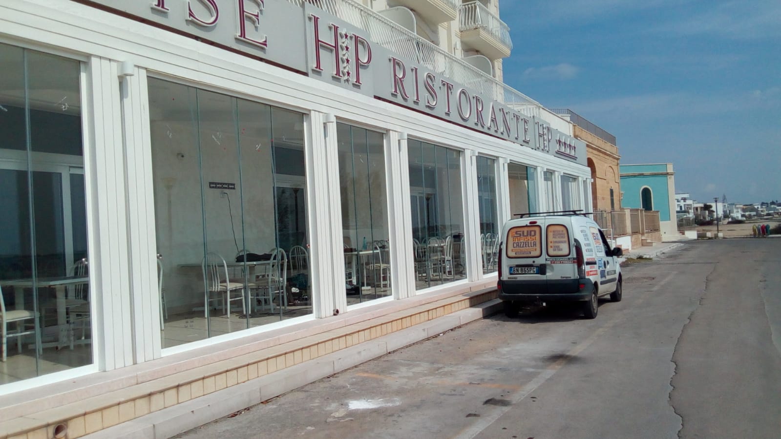 vetrata ristorante