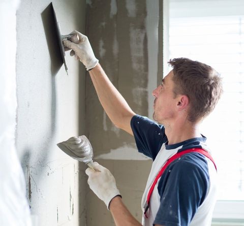 wall plastering
