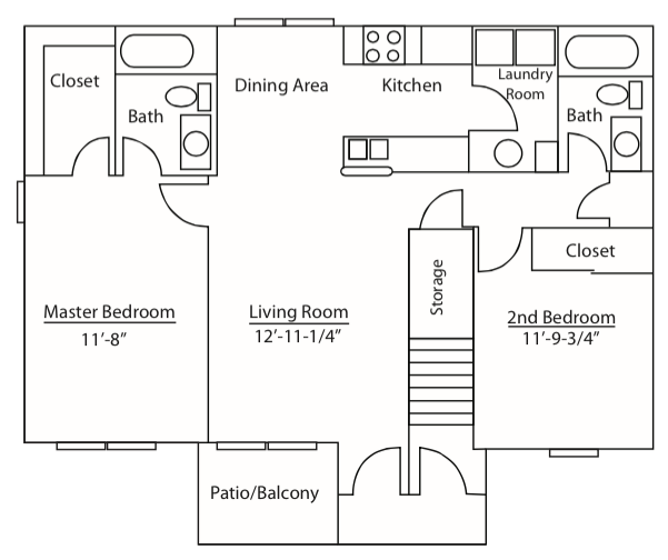 2 BR Double