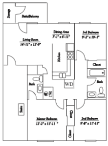 3 BR