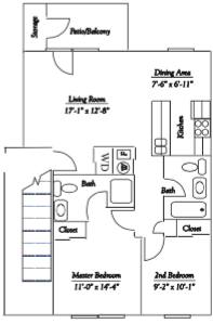 2 BR Large