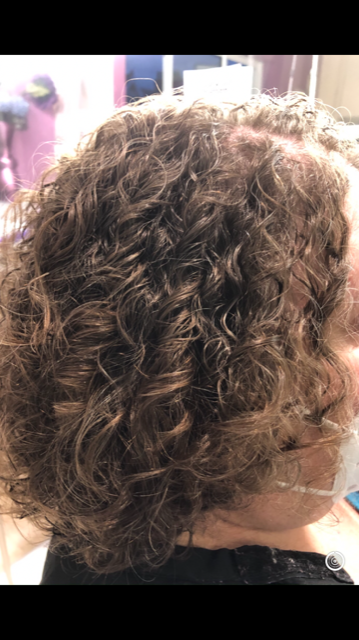 curly haircut