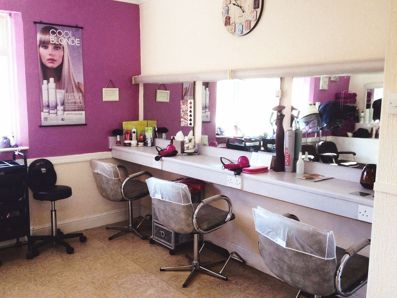 salon interior view
