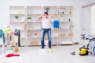 messy house