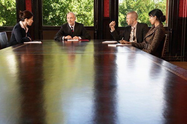 Legal Counsel — Lawyers Having A Conference Meeting in Redding, CA