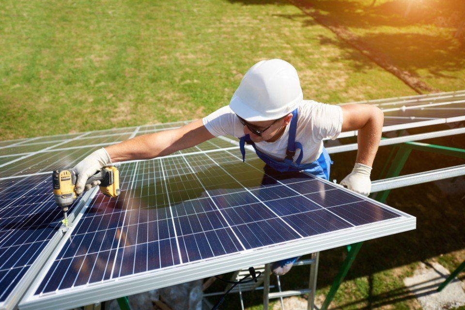 Posizionamento del pannello solare