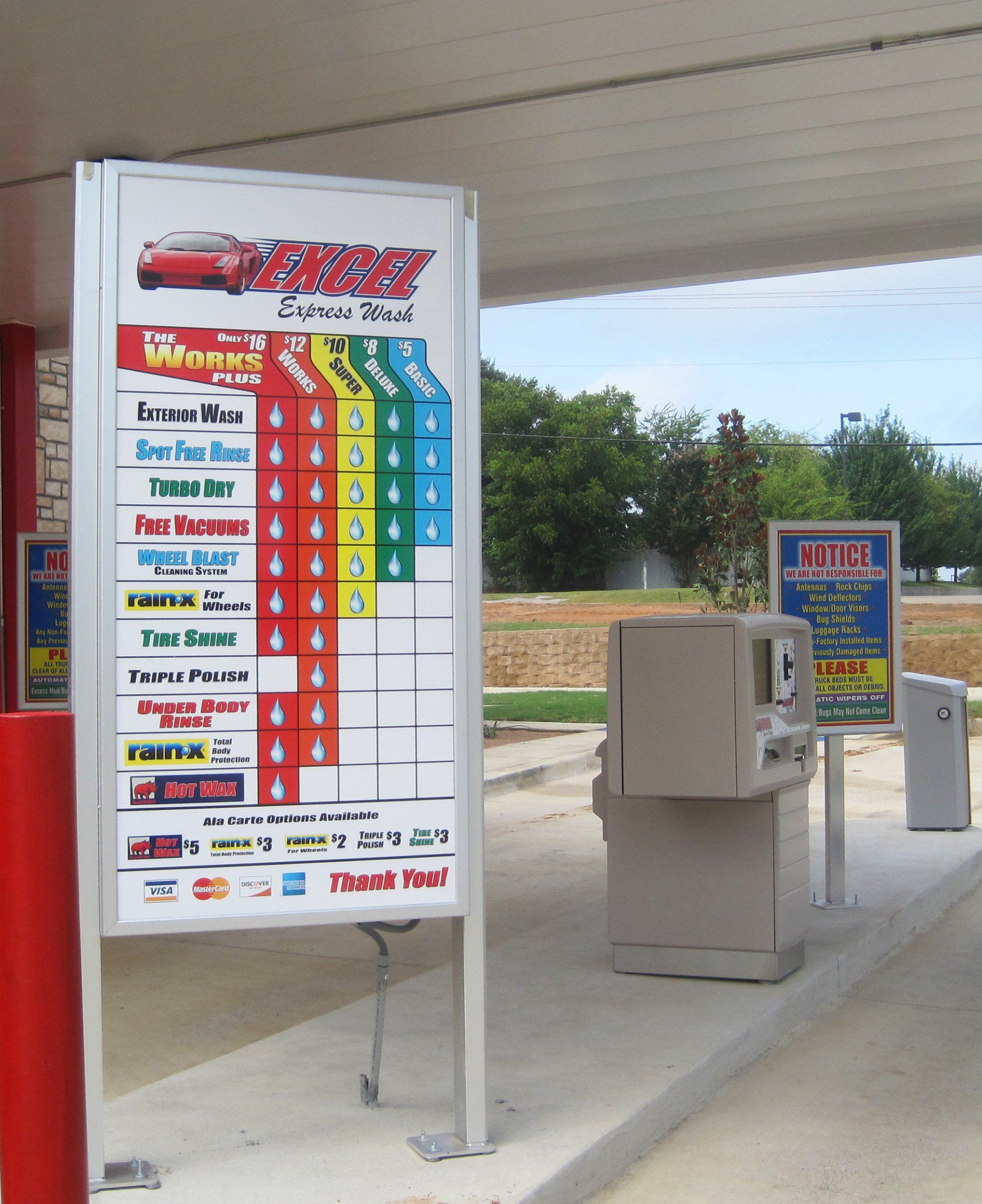 Outdoor Menu