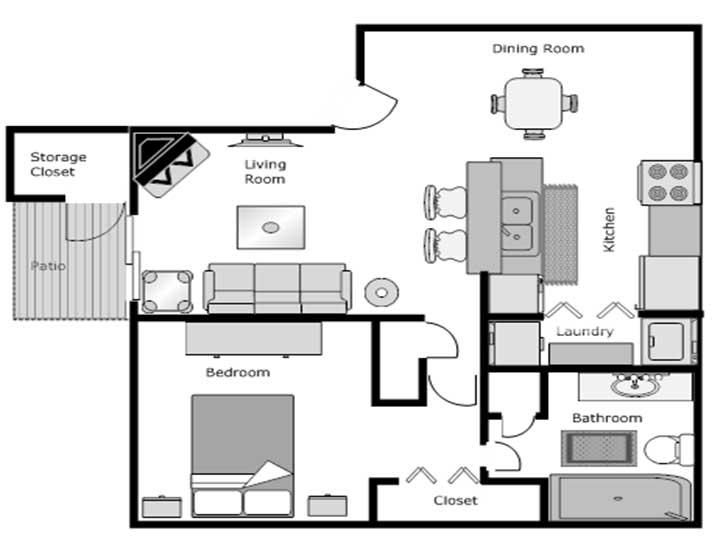 Six Month Lease — Floor Plan A in Fort Collins, CO Six Month Lease — Floor Plan A in Fort Collins, CO