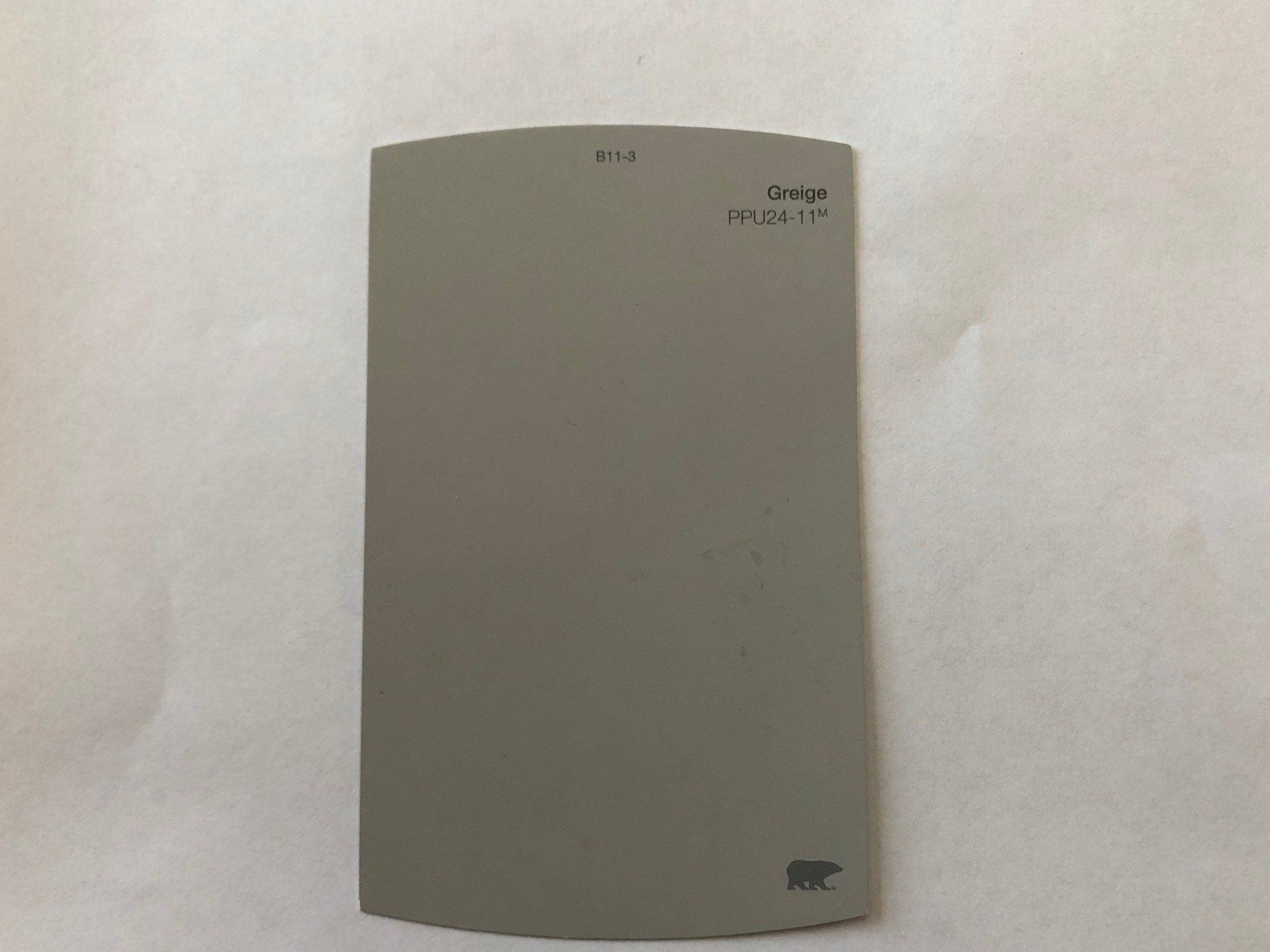 Greige Paint Swatch | Ceramic Tiles