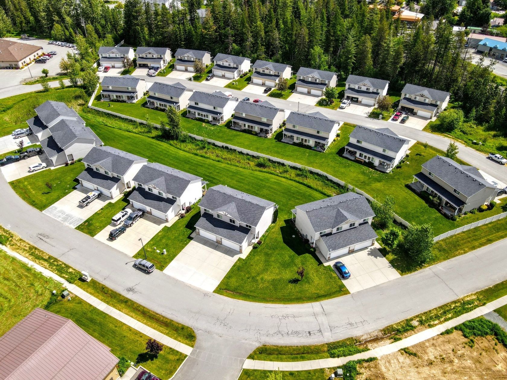 aerial view