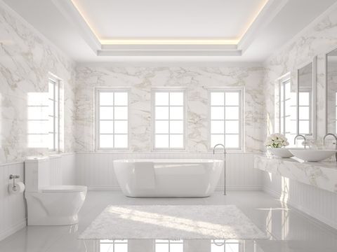 Screens — Luxury White Bathroom In Enid, Oklahoma Screens — Luxury White Bathroom In Enid, Oklahoma