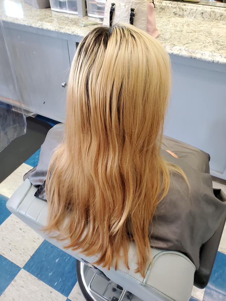 Before Haircut from Creative Images Salon