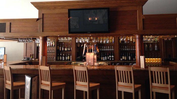 Mounted Television On The Wall — Vincenzo's — Omaha, NE