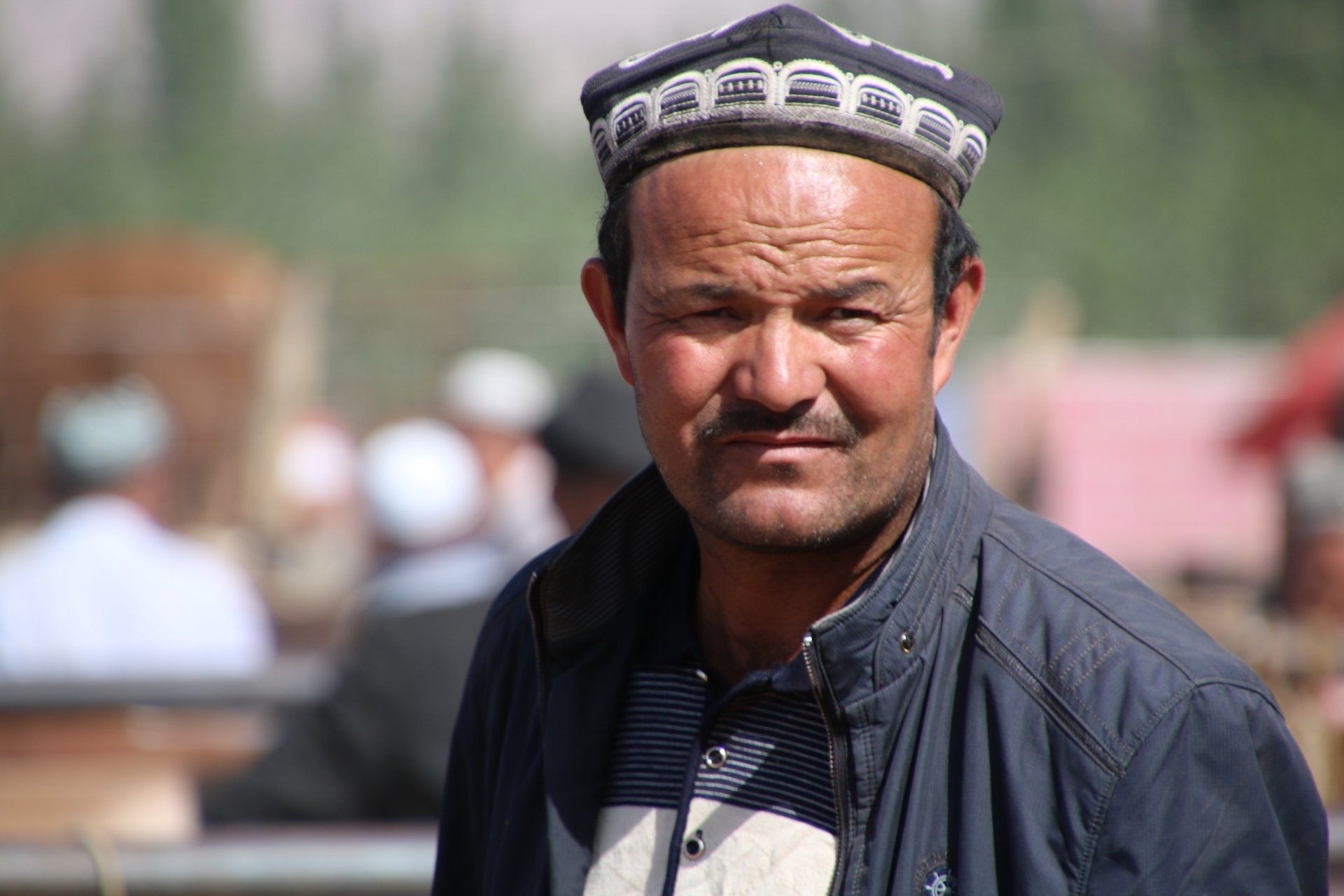 portret veeboer kashgar china