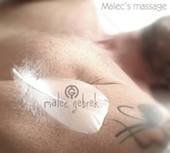 Mannelijk lichaam met ver en tatoeage