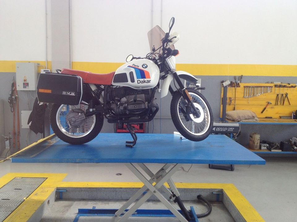 moto d'epoca BMW Paris Dakar