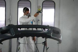 auto painting bumper