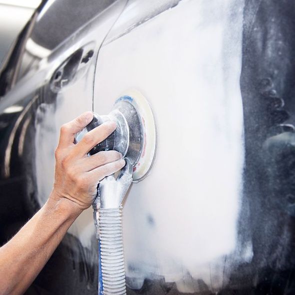 sanding auto body repair amherst