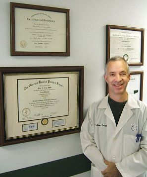 Orthotics — Dr. Ariza with his Diploma and Achievement in Reno, NV Orthotics — Dr. Ariza with his Diploma and Achievement in Reno, NV