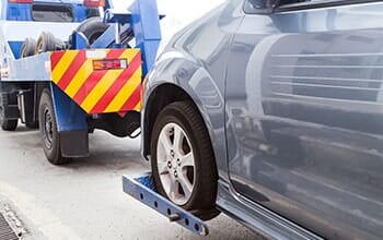 Truck towing a car — towing in Bremerton, WA