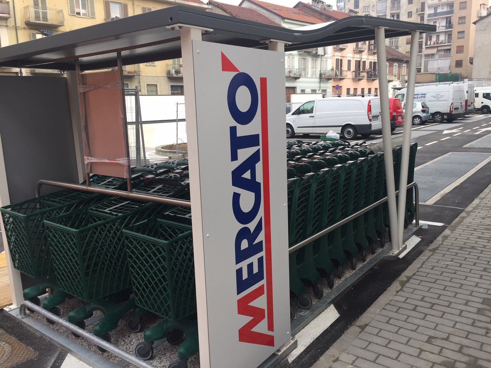 Pannelli segnaletici personalizzati.