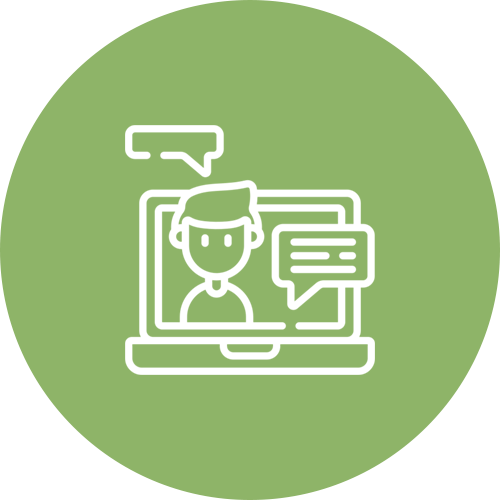 Video meeting symbol