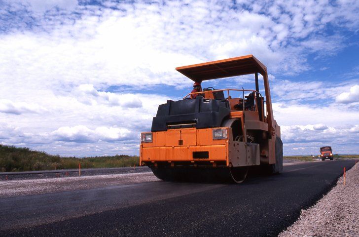 Pavers in action in Pekin, IL