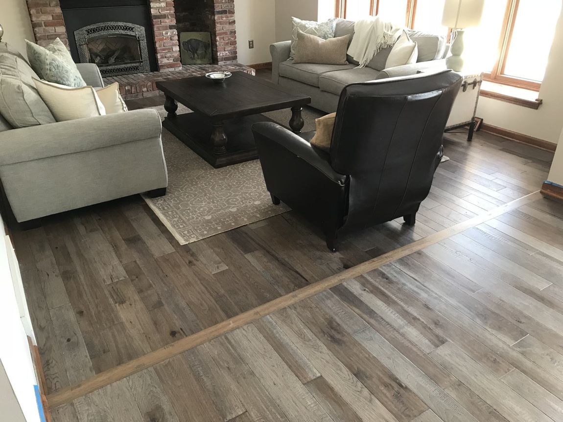 Fireplace Room — Hardwood Flooring in Hamburg, NY