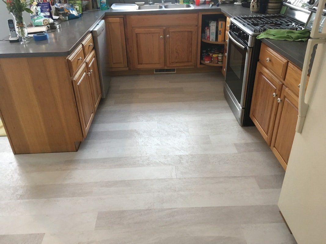 Kitchen — Luxury Vinyl Plank & Tile in Hamburg, NY