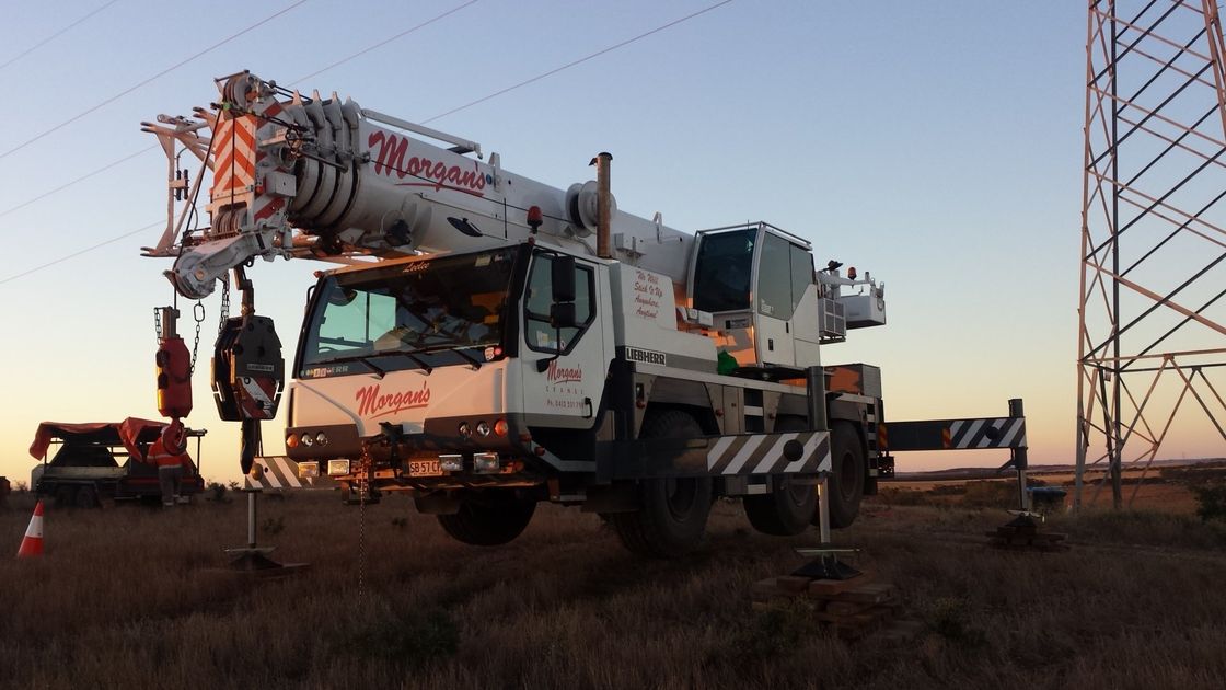 All Terrain Crane Hire Adelaide Regional  South Australia Cranes Slew CraneTowers