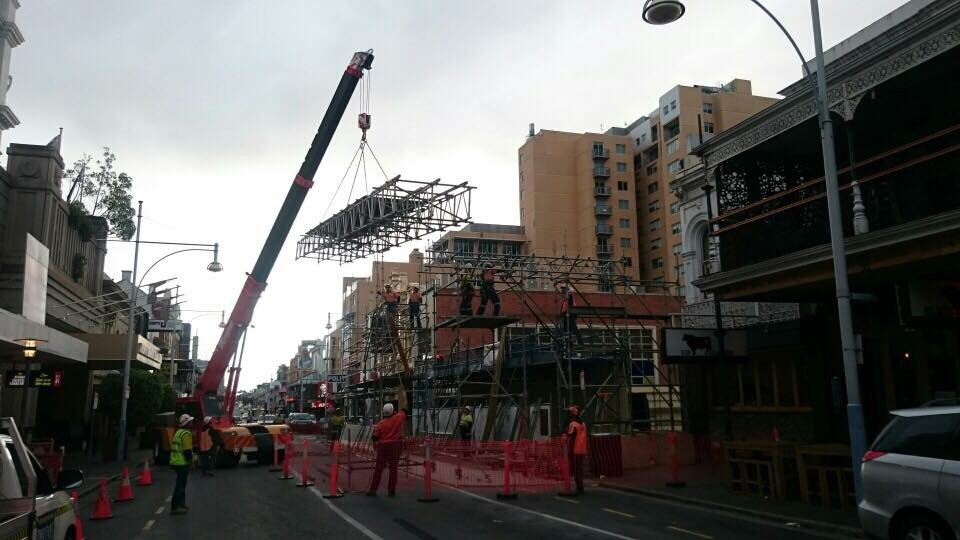 Adelaide Crane Hire Franna Lift Scaffolding Morgans Cranes