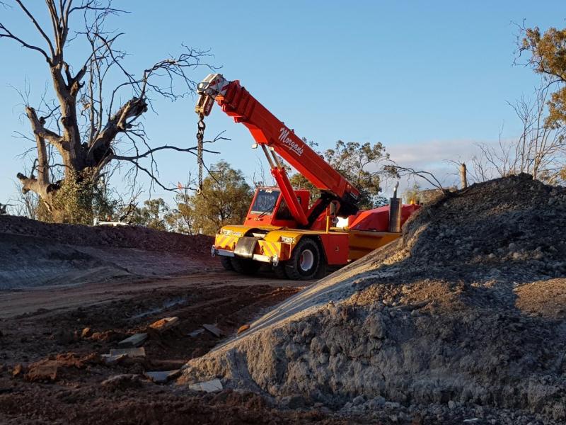 Morgans Cranes Franna Crane Off Road