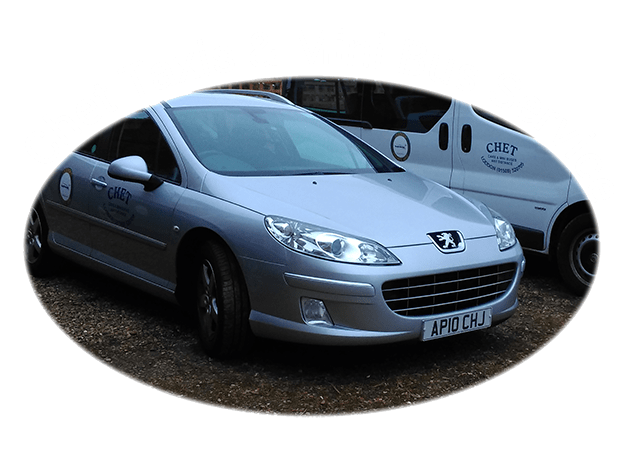 Return to homepage Chet Taxis & Mini Bus Service logo