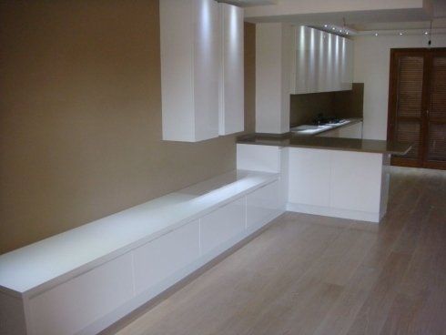 cucina con bancone