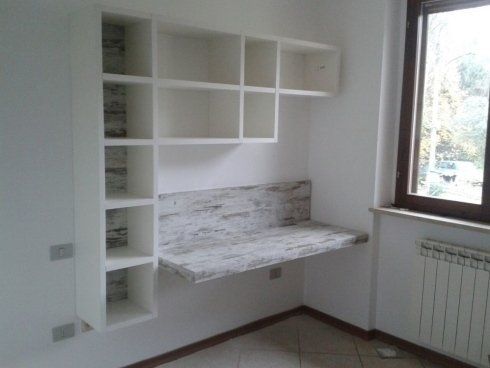 libreria a muro
