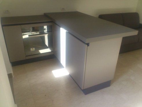 cucina con divano