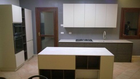 cucina con isola