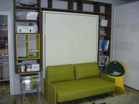 divano letto verde