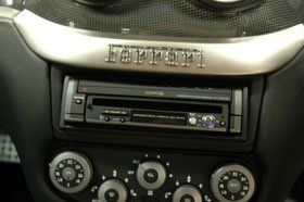 car security - Surrey - C G Car Audio Ltd - Ferrari car security - Surrey - C G Car Audio Ltd - Ferrari